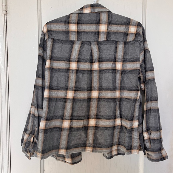 Plaid Button Up Flannel - Picture 2 of 2